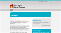 Desktop Screenshot of manchesterburnscourse.com